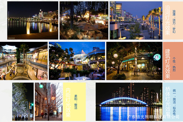 東堤濱河商業走燈光意向廊