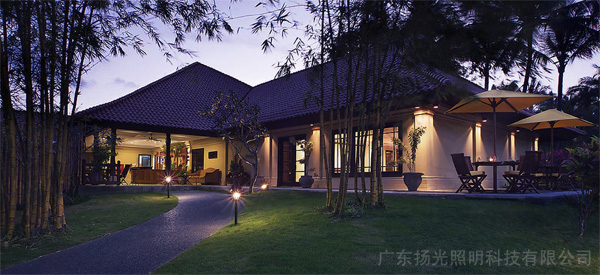 別墅區照明設計效果圖