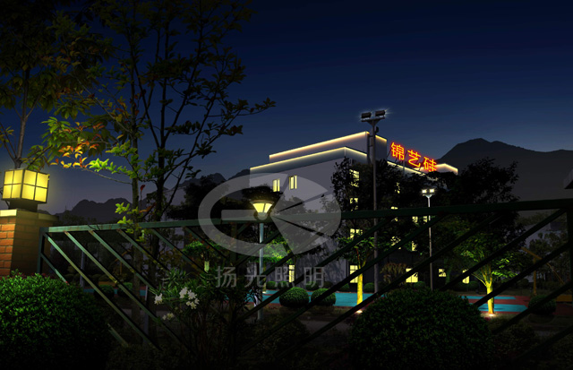 云陽工業(yè)園區(qū)夜景亮化設(shè)計(jì)效果圖八