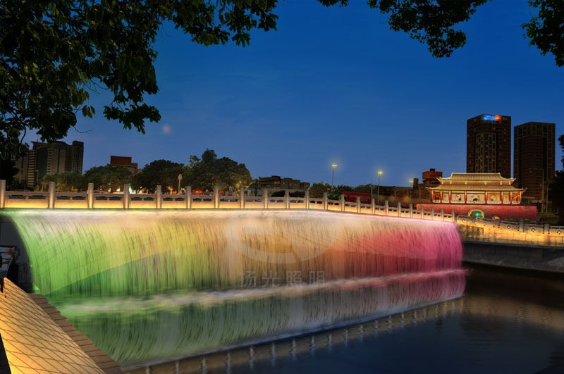 城市泛光照明設計效果圖