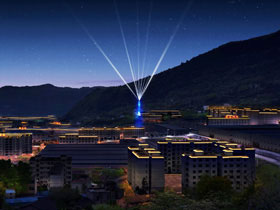 重慶云陽(yáng)工業(yè)園區(qū)夜景亮化設(shè)計(jì)